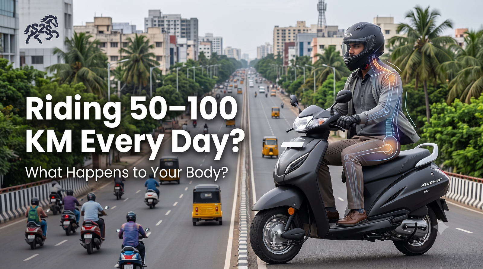 Riding 50–100 km Every Day in Chennai? Here’s What It Can Do to Your Body
