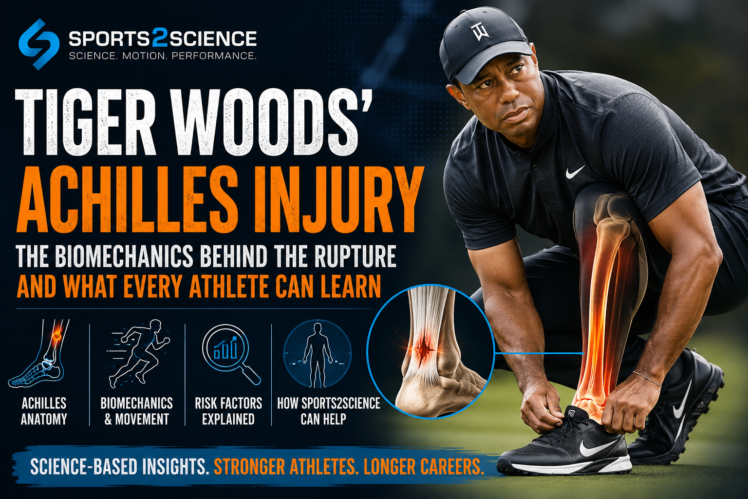 Tiger Woods' Achilles Injury: The Biomechanics Behind the Rupture and What Every Athlete Can Learn
