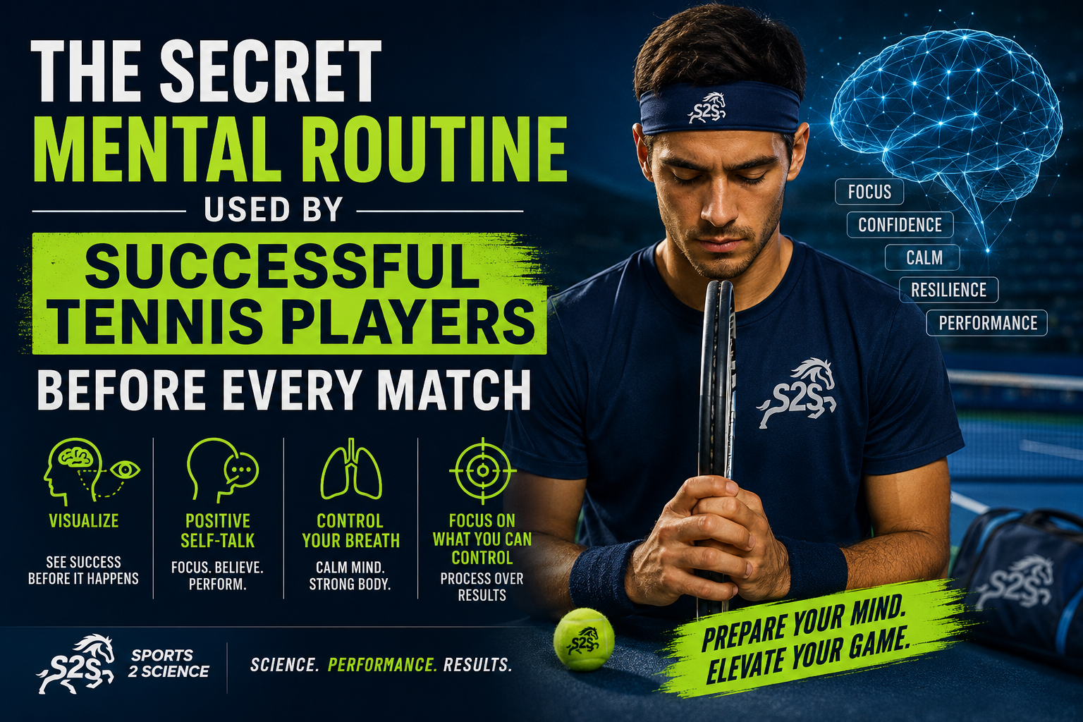 The Secret Mental Routine Used by Successful Tennis Players Before Every Match