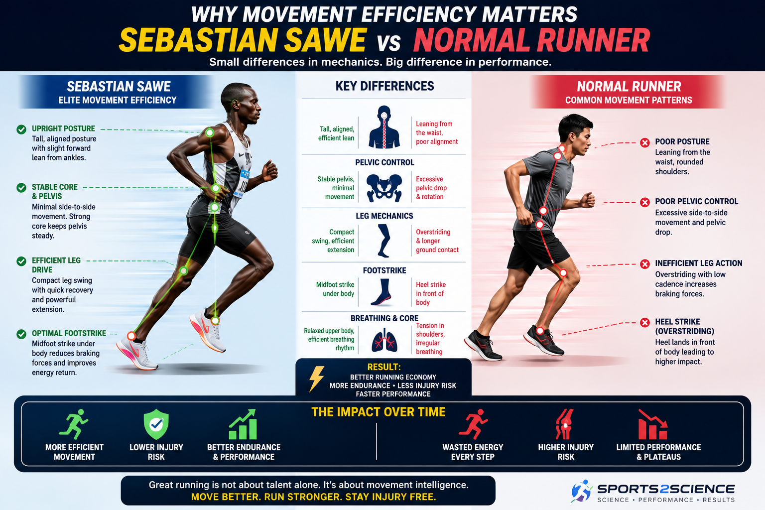 What Recreational Runners Can Learn from Sebastian Sawe | Running Mechanics & Biomechanics