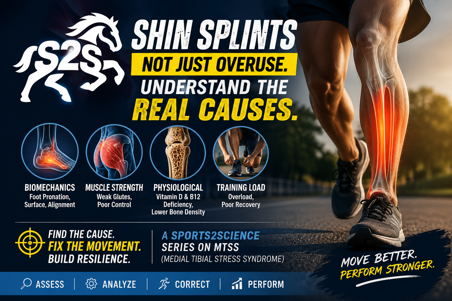 Why Weak Glutes May Be Causing Your Shin Splints: The Hidden Link Between Hip Strength and MTSS